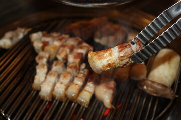 Korean BBQ Grilled Pork Belly