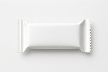 Blank White Chocolate Bar Wrapper