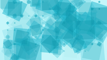 Abstract Teal Geometric Shapes Background