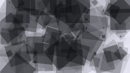 Obraz premium Abstract Geometric Background of Overlapping Squares