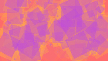 Fototapeta premium Abstract Geometric Shapes in Vibrant Colors