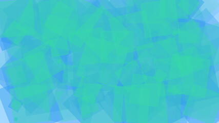 Abstract Blue and Green Geometric Background