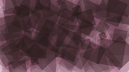 Obraz premium Abstract Overlapping Squares in Mauve and Brown Tones