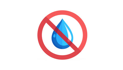 No water icon