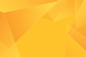 Abstract geometric background with yellow triangles. Great for presentations, posters, ads, banner, website, cover design, social media