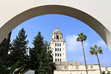 Beverly Hills City Hall at 455 N Rexford Dr, Beverly Hills &ndash; California