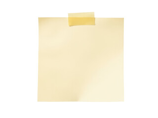 A piece of paper with a sticky sticker on it, ideal for reminders or decoration