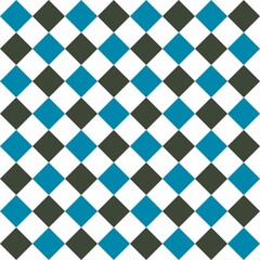 Modern geometric diamond pattern with retro color palette. 