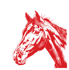 2026 year of the horse .Animals