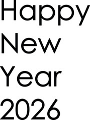 Happy New Year 2026 celebration concept symbolizing fresh beginnings