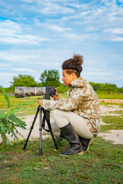 Wildlife photographer capturing nature in Casanare