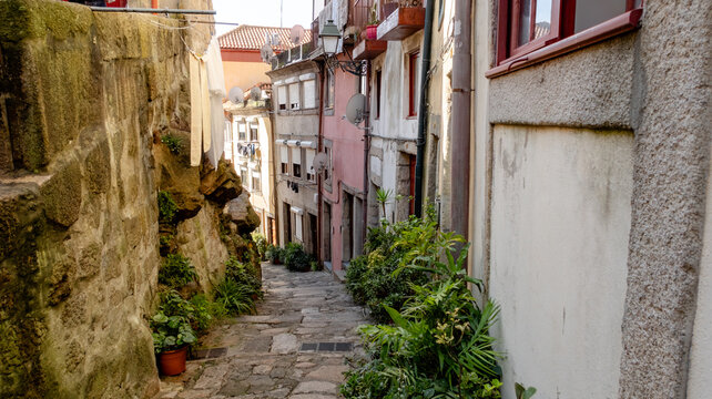 Stairs on Rua da Pena Ventosa Leading to Scenic Largo