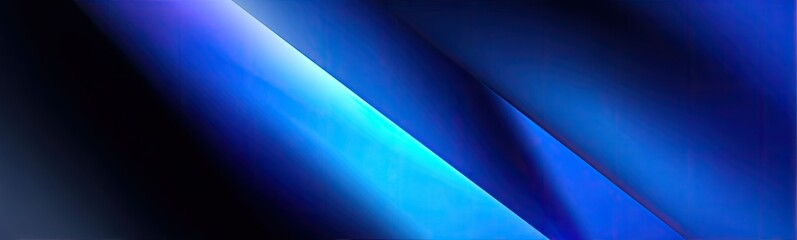 Abstract composition of diagonal lines in dark and light blues