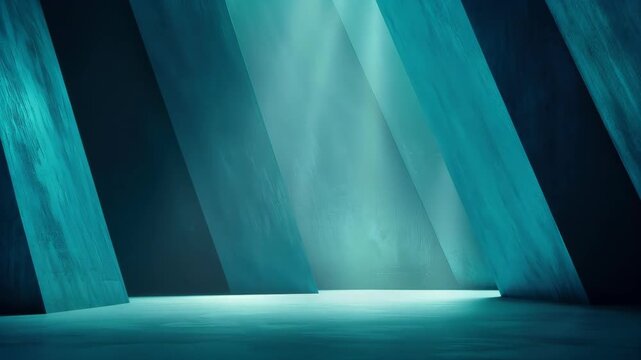 Architectural Abstract: A modern architectural space features clean lines and a minimalistic design, showcasing the play of light and shadow, with a tranquil and elegant atmosphere.