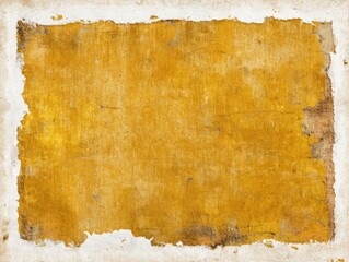Textured paper backdrop, gold center, rough edges, aged, layered look