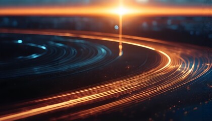 Cosmic Light Trails at Twilight