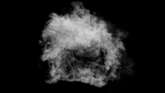 Small smoke explosion, smoke bomb, smoke firecracker