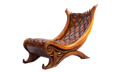 Creative broomstick chair with intricate wizardry elements for unique and enchanted seating