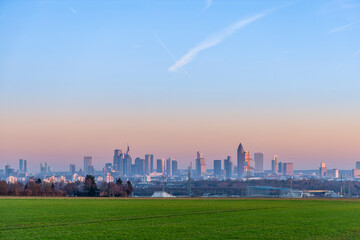 skyline of Frankfurt am Main