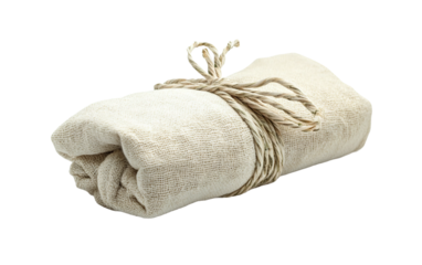Natural herbal poultice bundle ideal for home spa, massage therapy, and relaxation routines isolated on transparent background PNG