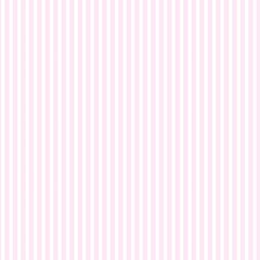 Light carnation pink and white pinstripe pattern. Sweet and simple vertical linear background for Valentine's Day, candy shop themes and cheerful packaging.