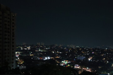 Fototapeta premium night view of the city