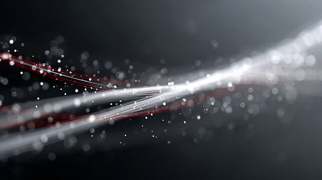 Modern abstract metallic background enhanced with glowing red light streaks futuristic and sci fi wallpaper background