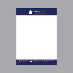 Modern Corporate Business Letterhead Template