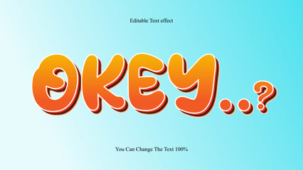Playful Orange Bubbly Text Effect
