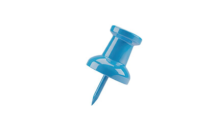 Blue Plastic Push Pin
