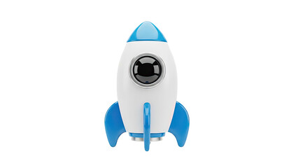Cartoon Rocket Ship