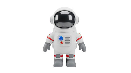 Cute 3D Astronaut Toy with Reflective Helmet