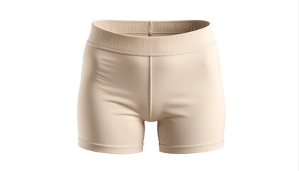 Beige Mens Underwear Shorts Closeup.