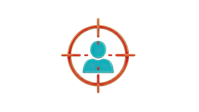 Targeted User Icon - Powered by Adobe