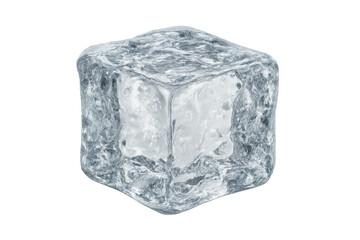 Obraz premium Ice cube cooling refreshing drink beverage component