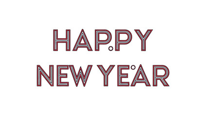 Obraz premium Happy New Year