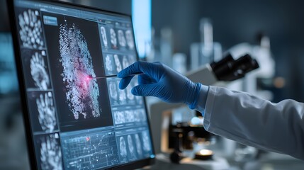 Fingerprint Analysis in Modern Forensic Science Laboratory Setup