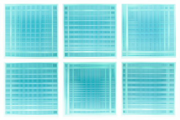 ぼやけた四角形のガラス