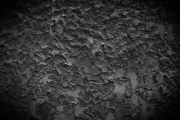 Black plastering texture dark background