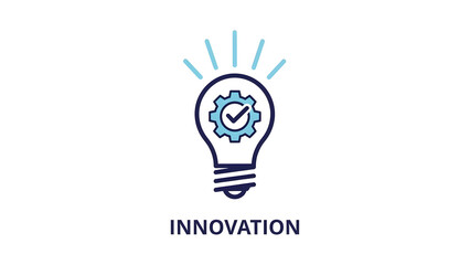 A creative lightbulb icon representing innovation and new ideas