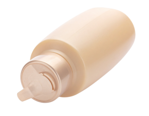 Cosmetic Pump Bottle Dispenser for Skincare Products.