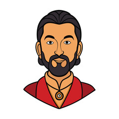 Fototapeta premium Chhatrapati Shivaji Maharaj was a brave Maratha king, visionary leader, and master strategist who founded the Maratha Empire, upheld justice, and inspired courage, freedom, and pride. 