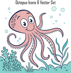 Octopus Vector Illustration
