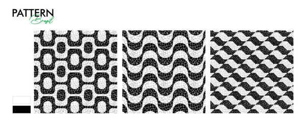 Mosaic Sidewalk Patterns &ndash; Copacabana, Ipanema and S&atilde;o Paulo