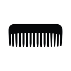 Simple black comb Vector