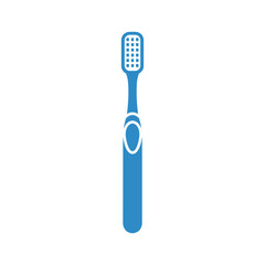 Blue electric toothbrush Vector © Vectorvista