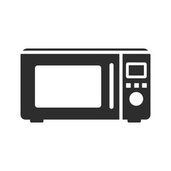 Fototapeta premium Modern kitchen microwave oven Vector