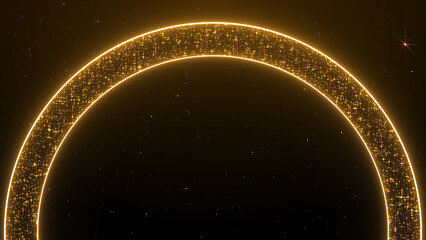 The Golden Gateway Particles Awards Trailer Titles Cinematic Openers Luxury Intro Background