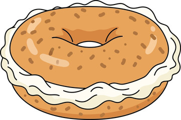 Modern Isometric Cityscape with Vibrant Buildings and Urban Infrastructure in Digital Illustration Style