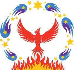 Obraz premium Modern digital illustration of diverse professionals collaborating in a bright office with laptops, charts, and creative tools for business growth and innovation